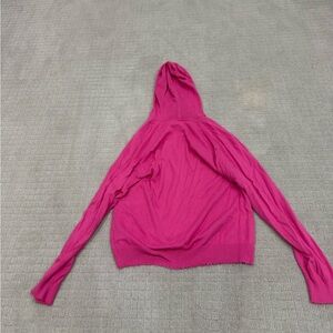 Minnie Rose Cotton Pink Sweater